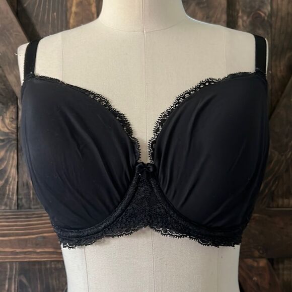 Victoria’s Secret Vintage Dream Angels Lined Demi white Bra 34DD - Picture 1 of 7